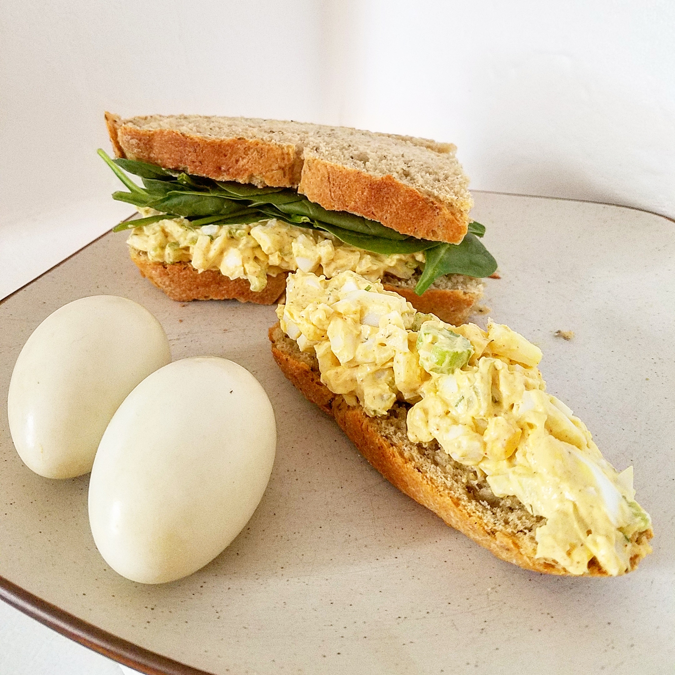 Duck Egg Salad – Horseradish Ranch
